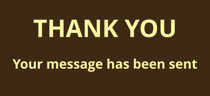 THANK YOU Your message has been sent